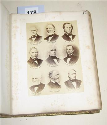 (MASSACHUSETTS.) Claflin & Black; photographers. Five Hundred Past and Present Citizens of Worcester, Mass.